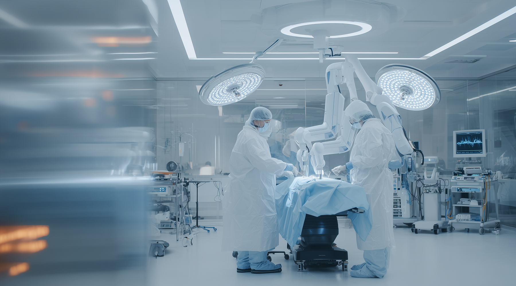 doctors performing surgery, Healthcare industry | DXC Technology
